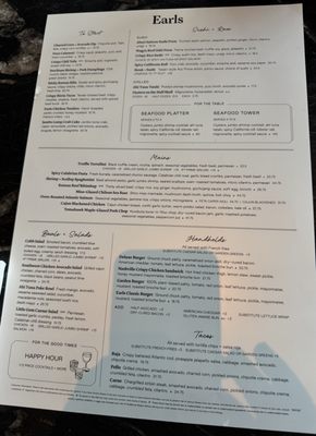 Menu photo 8 Earls Kitchen + Bar Orlando, FL