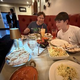 Chicken Tikka Masala, naan, House Dinner for Two Chicken Tikka Masala, naan, House Dinner for Two