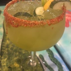 El Alazan Mexican Restaurant - Cucumber Margarita