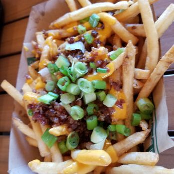 Dallas Zoo - Loaded fries. Good size. The nacho sauce is kinda plain. Would be better if it were cheddar. - Zoos Near Me - Dallas, Texas