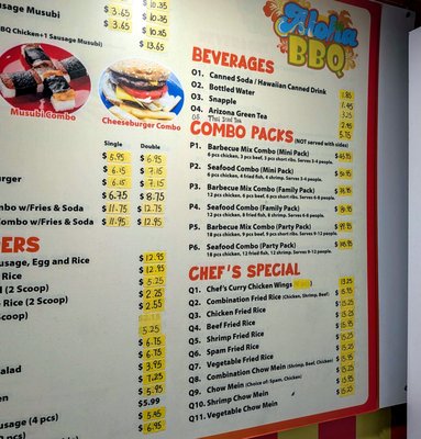 Menu photo 2 Aloha BBQ San Francisco, CA Menu photo 2 Aloha BBQ San Francisco, CA