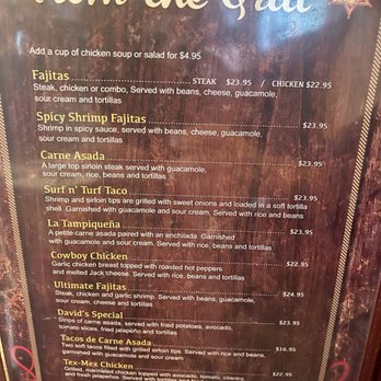El Rodeo - Menu - Tex-Mex Near Me - Fremont, California