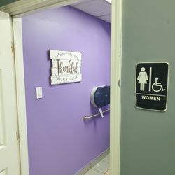 Clean restroom