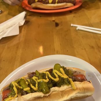 Hawg Dawgs - Chicago dawg, very tasty! 7 dollars, 04-13-23. - Hot Dogs Near Me - Valley Springs, California Hawg Dawgs - Chicago dawg, very tasty! 7 dollars, 04-13-23. - Hot Dogs Near Me - Valley Springs, California