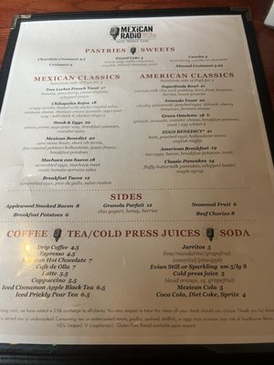 Menu photo 2 Mexican Radio Chicago, IL