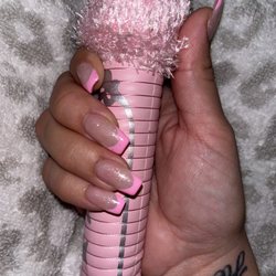 Mi Nail Bar - Acrylic pink french full set