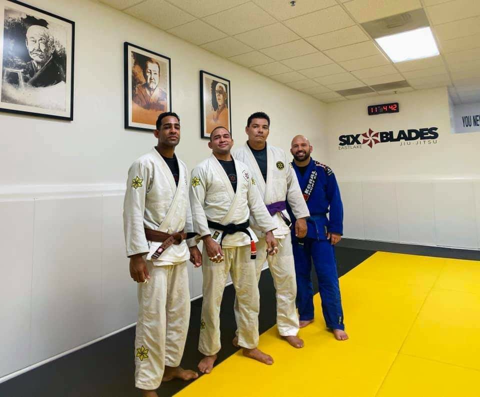 Six Blades Jiu Jitsu Eastlake Logo