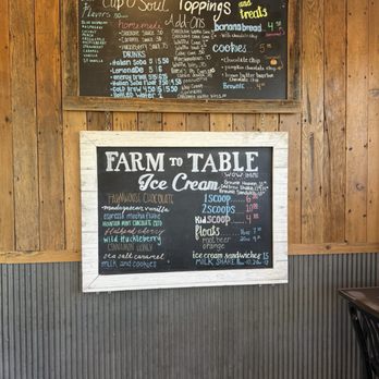 Farm To Table Icecream - Menu - Ice Cream & Frozen Yogurt Near Me - Columbia Falls, Montana Farm To Table Icecream - Menu - Ice Cream & Frozen Yogurt Near Me - Columbia Falls, Montana