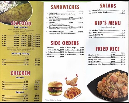 Menu photo 1 J's Wings & Seafood Lawrence, IN Menu photo 1 J's Wings & Seafood Lawrence, IN