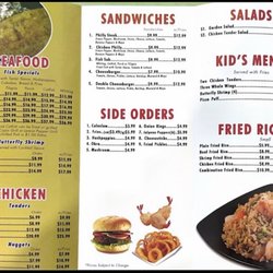 J's Wings & Seafood - Most recent menu as of 2026.