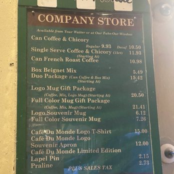 Cafe Du Monde - Cafes Near Me - New Orleans, Louisiana