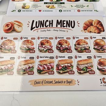 I Crave Donuts - Lunch Menu - Donuts Near Me - Long Beach, California