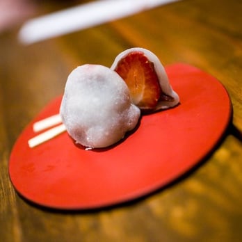 Eiji - Strawberry Mochi - Sushi Bars Near Me - San Francisco, California Eiji - Strawberry Mochi - Sushi Bars Near Me - San Francisco, California