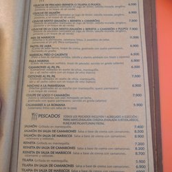 La Massa - Menu