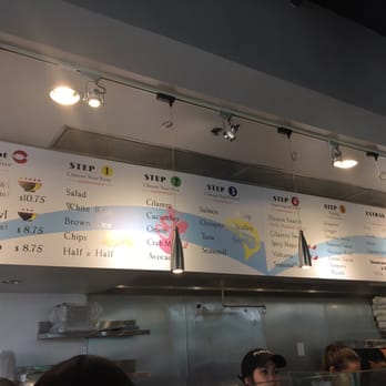 Poke Dot - menu - Seafood Near Me - Irvine, California