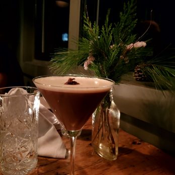 Earth at Hidden Pond - Chai espresso martini.... amazing - New American Near Me - Kennebunkport, Maine Earth at Hidden Pond - Chai espresso martini.... amazing - New American Near Me - Kennebunkport, Maine