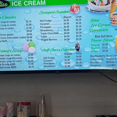 Menu photo 3 Bliss Ice Cream & Coffee Dearborn Heights, MI Menu photo 3 Bliss Ice Cream & Coffee Dearborn Heights, MI