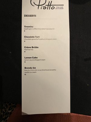 Menu photo 8 Piatto Italian Kitchen Oklahoma City, OK