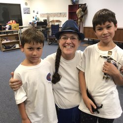 Renaissance Village Academy - My boys with Miss Nancy