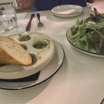 Bureau de Poste / French Bistro - Escargot & salate verte - French Near Me - Austin, Texas