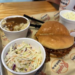 Chopped BBQ Sandwich