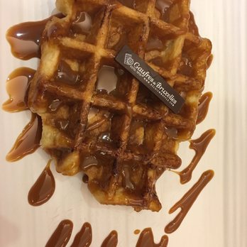 Aux Gaufres de Bruxelles - Belgium dulce de leche waffle - French Near Me - Brussels, BRU