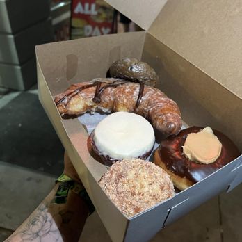 Buckeye Donuts - Cronut, blueberry donut, red velvet donut, buckeye donut, crumb cake donut - Donuts Near Me - Columbus, Ohio
