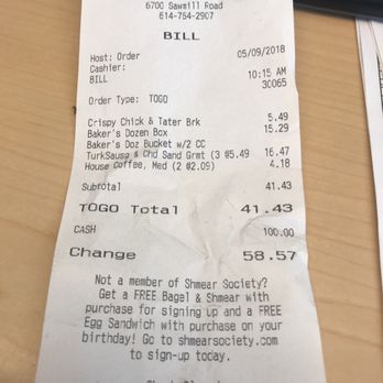 Einstein Bros. Bagels - Bagels Near Me - Columbus, Ohio