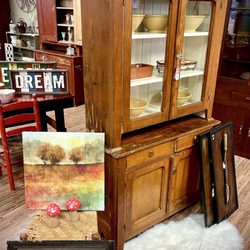 Shelly's Antiques and Decor - Antique pie safe