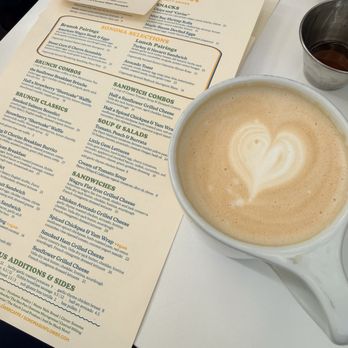 Sunflower Caffe - Vanilla latte so creamy and tasty. I wish I could have this exact coffee every morning. - Coffee & Tea Near Me - Sonoma, California