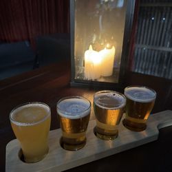 Hobart Brewing Company - A paddle of beers