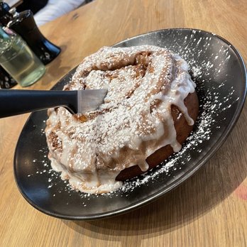 The Select - Cinnamon bun - *warning* this is bigger than the pictures suggest - Mediterranean Near Me - Sandy Springs, Georgia