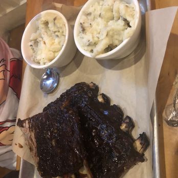 Twin Peaks - Sweet n' Smoky Ribs with mashed potatoes - Sports Bars Near Me - Orlando, Florida