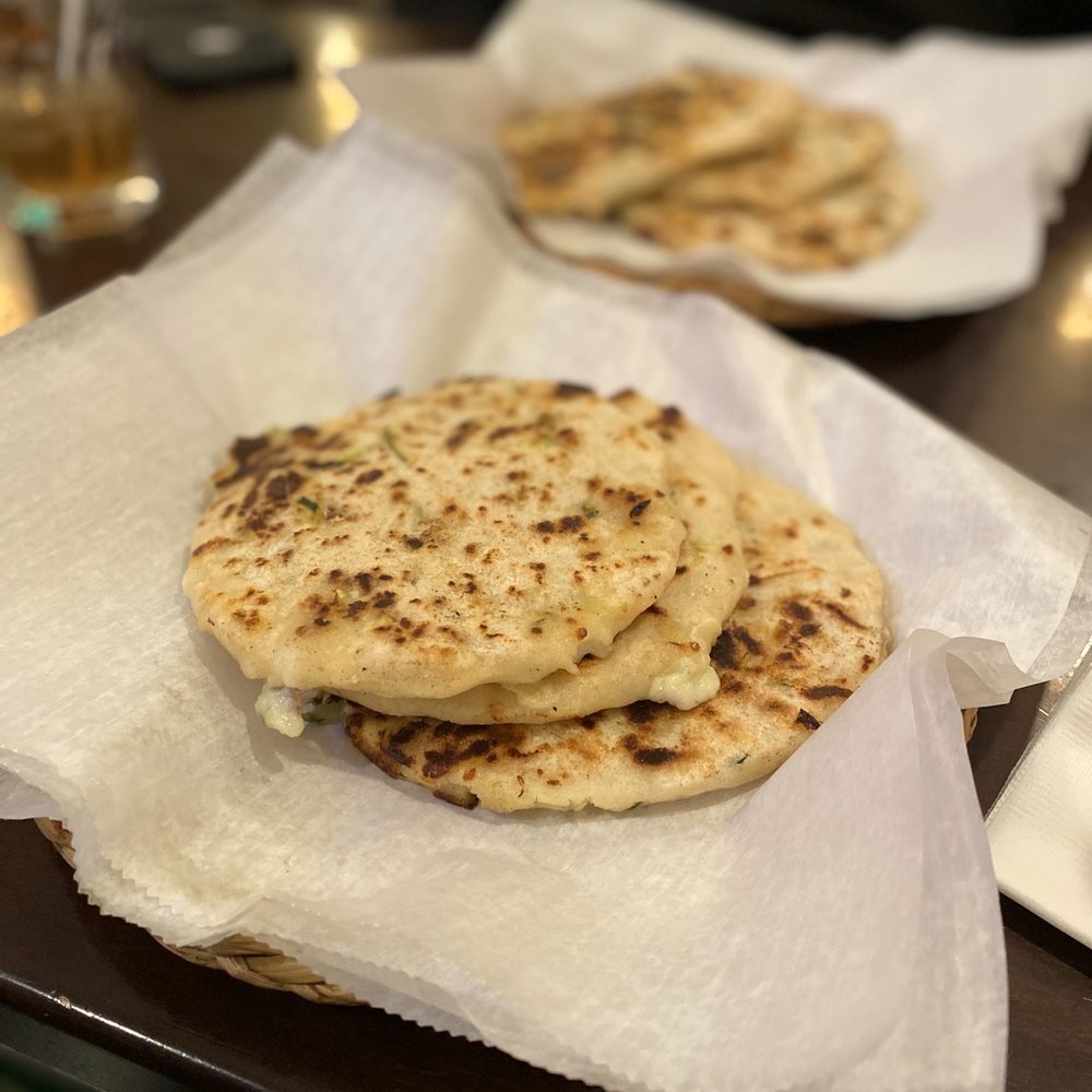 Cafe Costa Del Sol - Pupusas Cheese with Zucchini - Salvadoran Near Me - Revere, Massachusetts