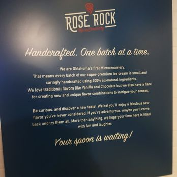 Rose Rock Microcreamery - This Place is The Bomb Diggity Fresh! - Ice Cream & Frozen Yogurt Near Me - Tulsa, Oklahoma Rose Rock Microcreamery - This Place is The Bomb Diggity Fresh! - Ice Cream & Frozen Yogurt Near Me - Tulsa, Oklahoma