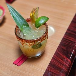 East Patio Mexicano - Pineapple mezcal margarita