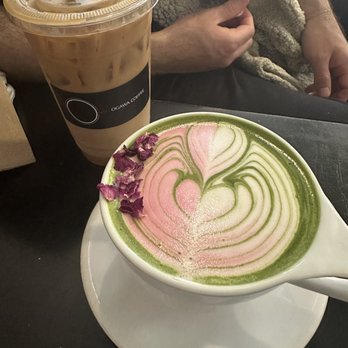 Ogawa Coffee - Matcha Rose Latte - Coffee & Tea Near Me - Boston, Massachusetts