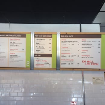 Baja Fresh - Menu - Mexican Near Me - Kettleman City, California Baja Fresh - Menu - Mexican Near Me - Kettleman City, California