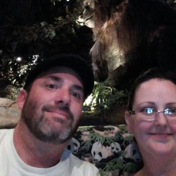 Rainforest Cafe - My husband and I enjoying our dinner - American Near Me - San Antonio, Texas Rainforest Cafe - My husband and I enjoying our dinner - American Near Me - San Antonio, Texas