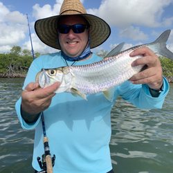 Cancun Tarpon Fishing - Baby tarpon