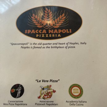 Spacca Napoli - Pizza Near Me - Chicago, Illinois