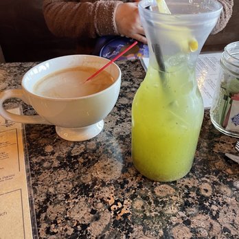Sage Social Eatery - Cucumber Lemonade and Mocha Latte - Latin American Near Me - Covina, California Sage Social Eatery - Cucumber Lemonade and Mocha Latte - Latin American Near Me - Covina, California