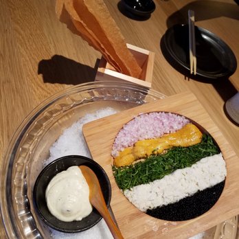Robata Wasa - uni meets crab - Sushi Bars Near Me - Irvine, California Robata Wasa - uni meets crab - Sushi Bars Near Me - Irvine, California