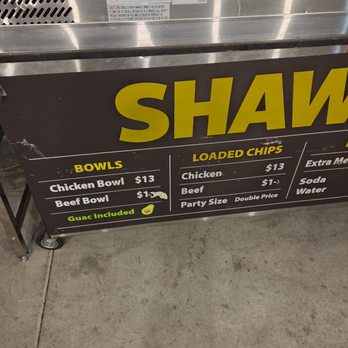 Shaw - Their menu Sept 2026 - Street Vendors Near Me - San Fernando Valley, California Shaw - Their menu Sept 2026 - Street Vendors Near Me - San Fernando Valley, California