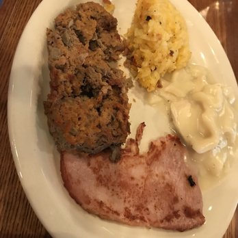 Cracker Barrel Old Country Store - Meatloaf, ham, chicken And dumplings - American Near Me - Cumming, Georgia Cracker Barrel Old Country Store - Meatloaf, ham, chicken And dumplings - American Near Me - Cumming, Georgia