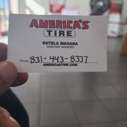 This is a business card.