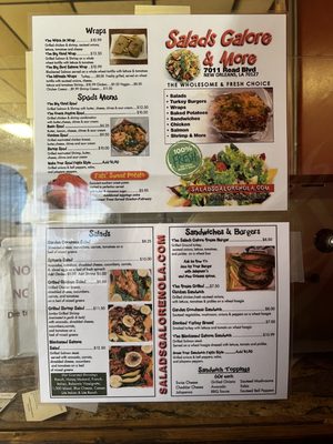Salads Galore & More by null