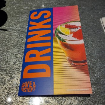 Dave & Buster's Bakersfield - Alcoholic drinks menu - Arcades Near Me - Bakersfield, California Dave & Buster's Bakersfield - Alcoholic drinks menu - Arcades Near Me - Bakersfield, California