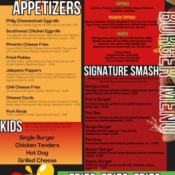 Smash Masters - Chili is Hotdogs chili, mild flavor at best - Burgers Near Me - Zebulon, North Carolina Smash Masters - Chili is Hotdogs chili, mild flavor at best - Burgers Near Me - Zebulon, North Carolina