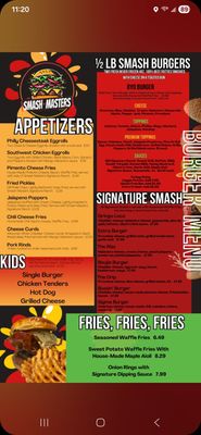 Menu photo 1 Smash Masters Zebulon, NC Menu photo 1 Smash Masters Zebulon, NC